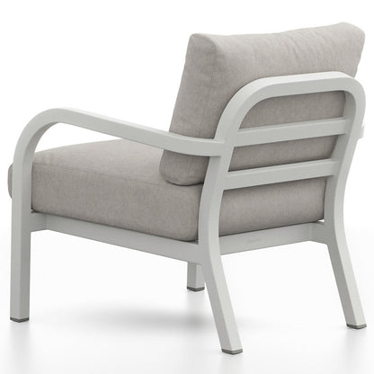 Navy Outdoor Lounge Armchair