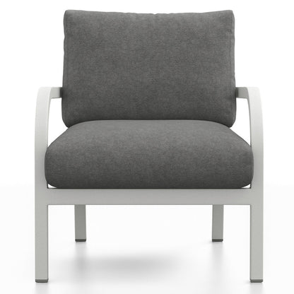 Navy Outdoor Lounge Armchair