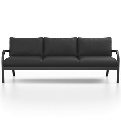 Navy Lounge 3-Seater Sofa
