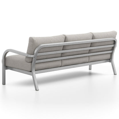 Navy Lounge 3-Seater Sofa