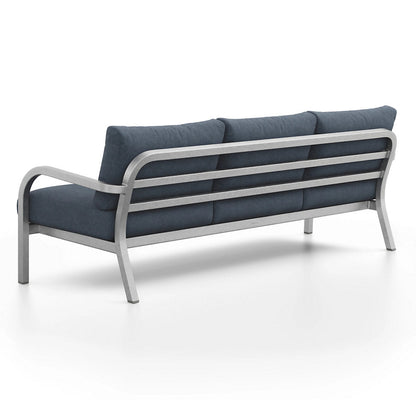 Navy Lounge 3-Seater Sofa