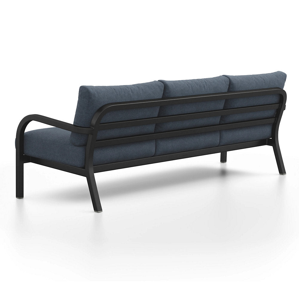 Navy Lounge 3-Seater Sofa