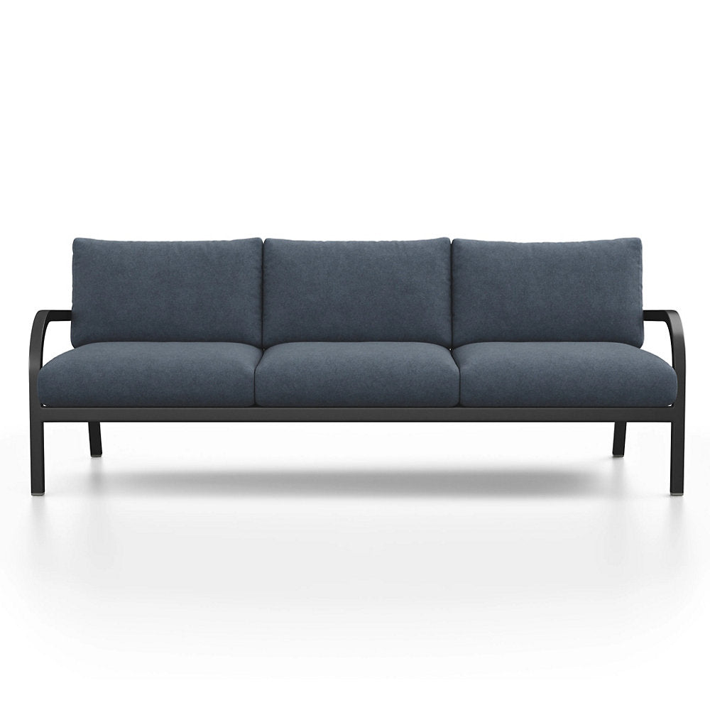 Navy Lounge 3-Seater Sofa
