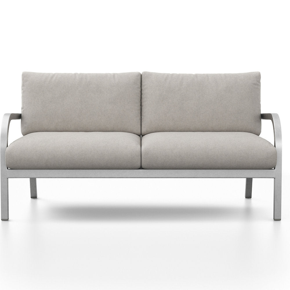Navy Outdoor 2 Seater Sofa