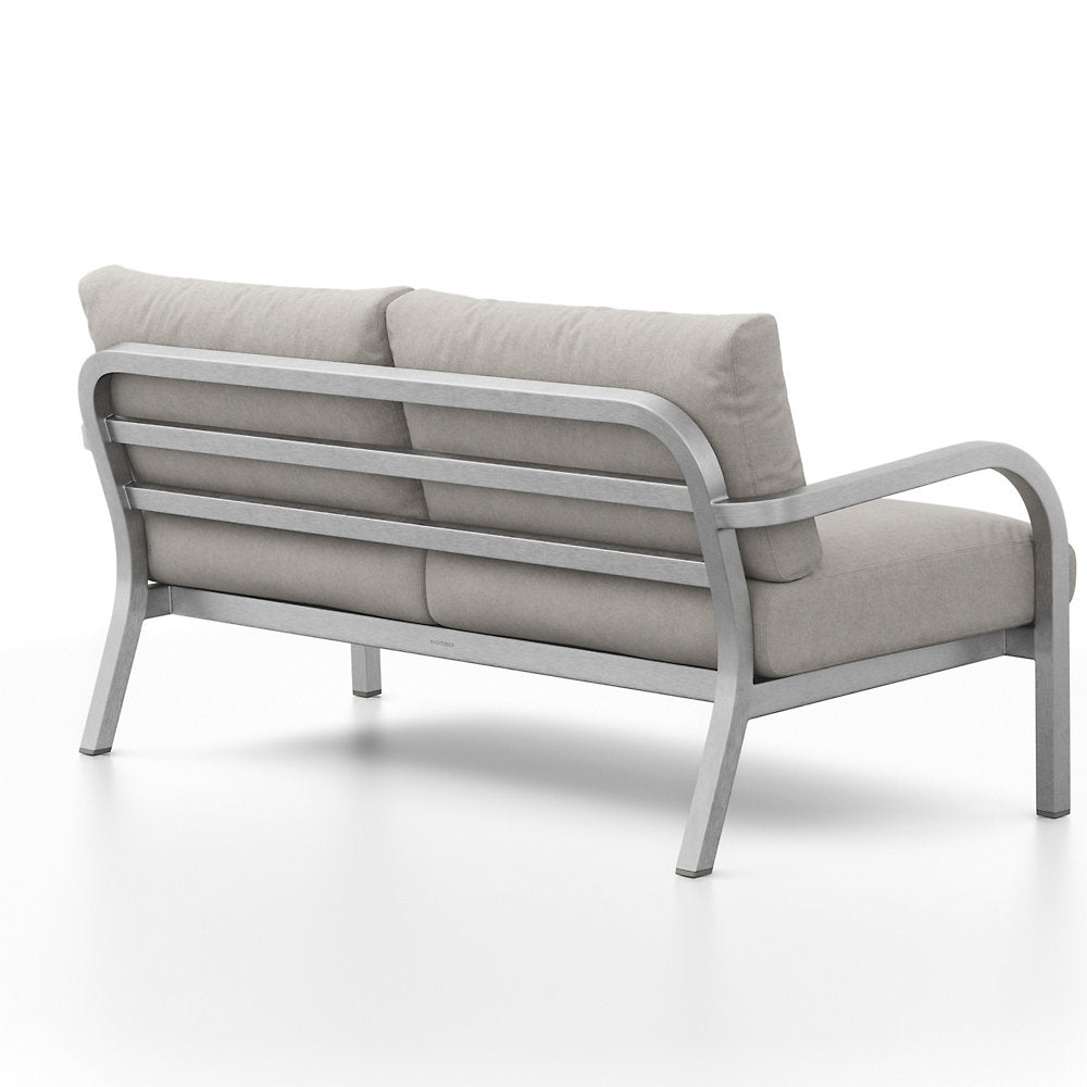 Navy Outdoor 2 Seater Sofa