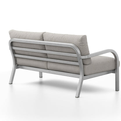 Navy Outdoor 2 Seater Sofa