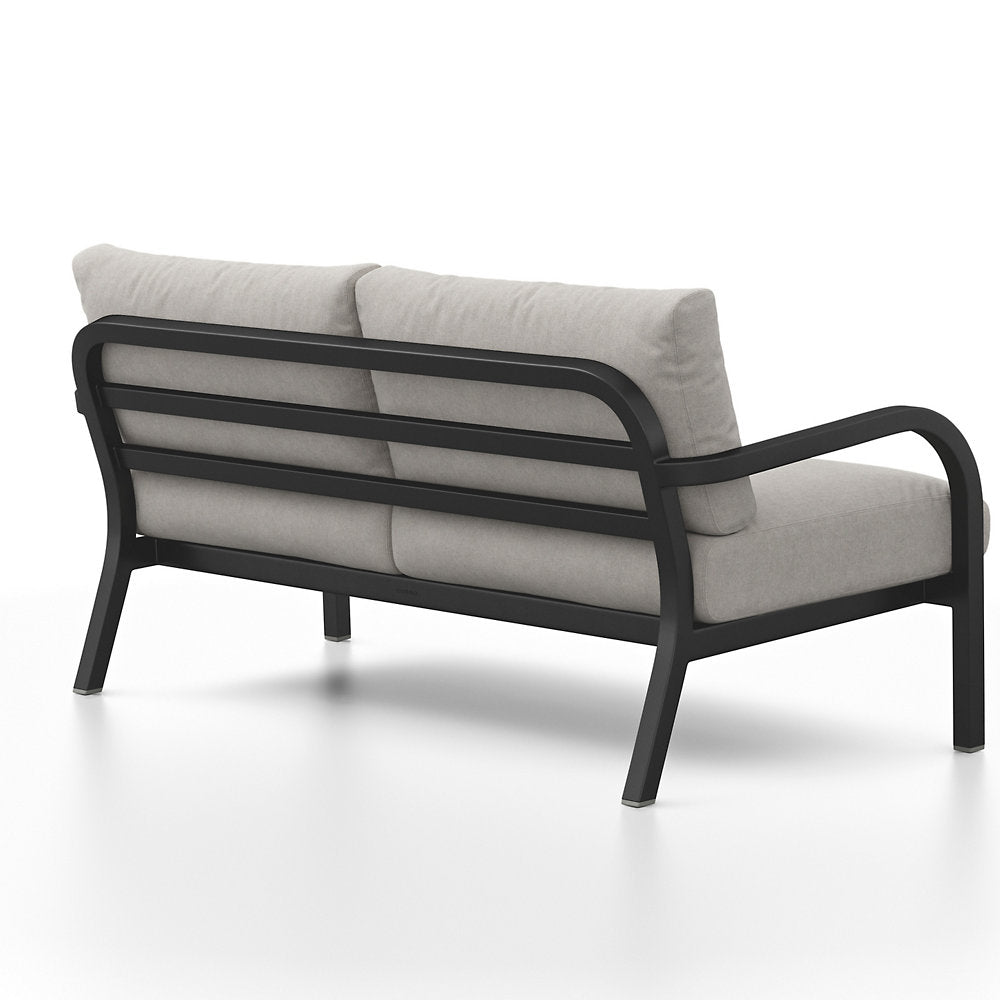 Navy Outdoor 2 Seater Sofa
