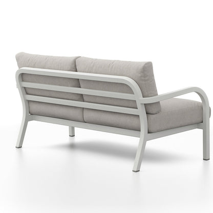 Navy Outdoor 2 Seater Sofa
