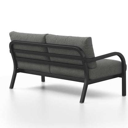 Navy Outdoor 2 Seater Sofa