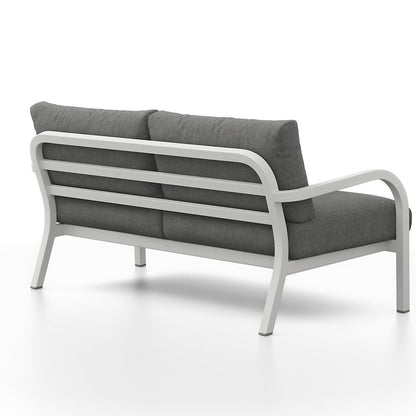 Navy Outdoor 2 Seater Sofa