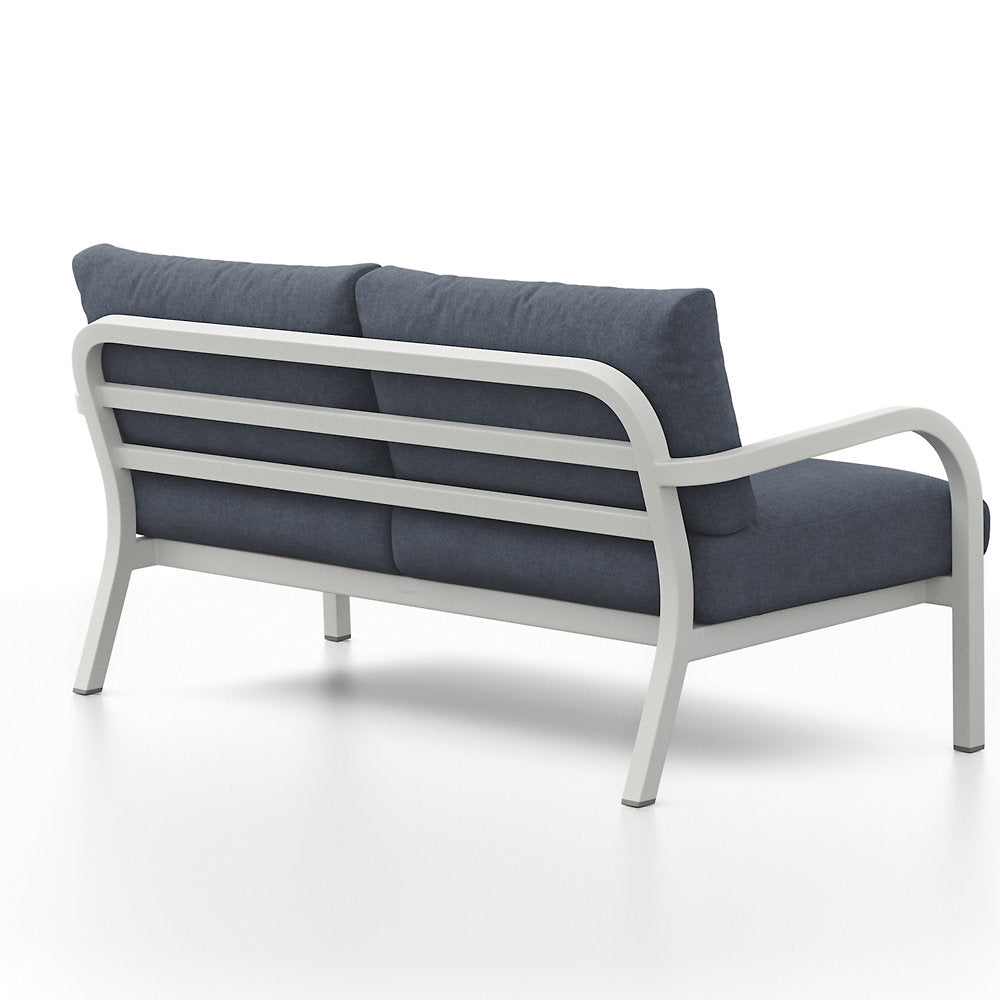 Navy Outdoor 2 Seater Sofa