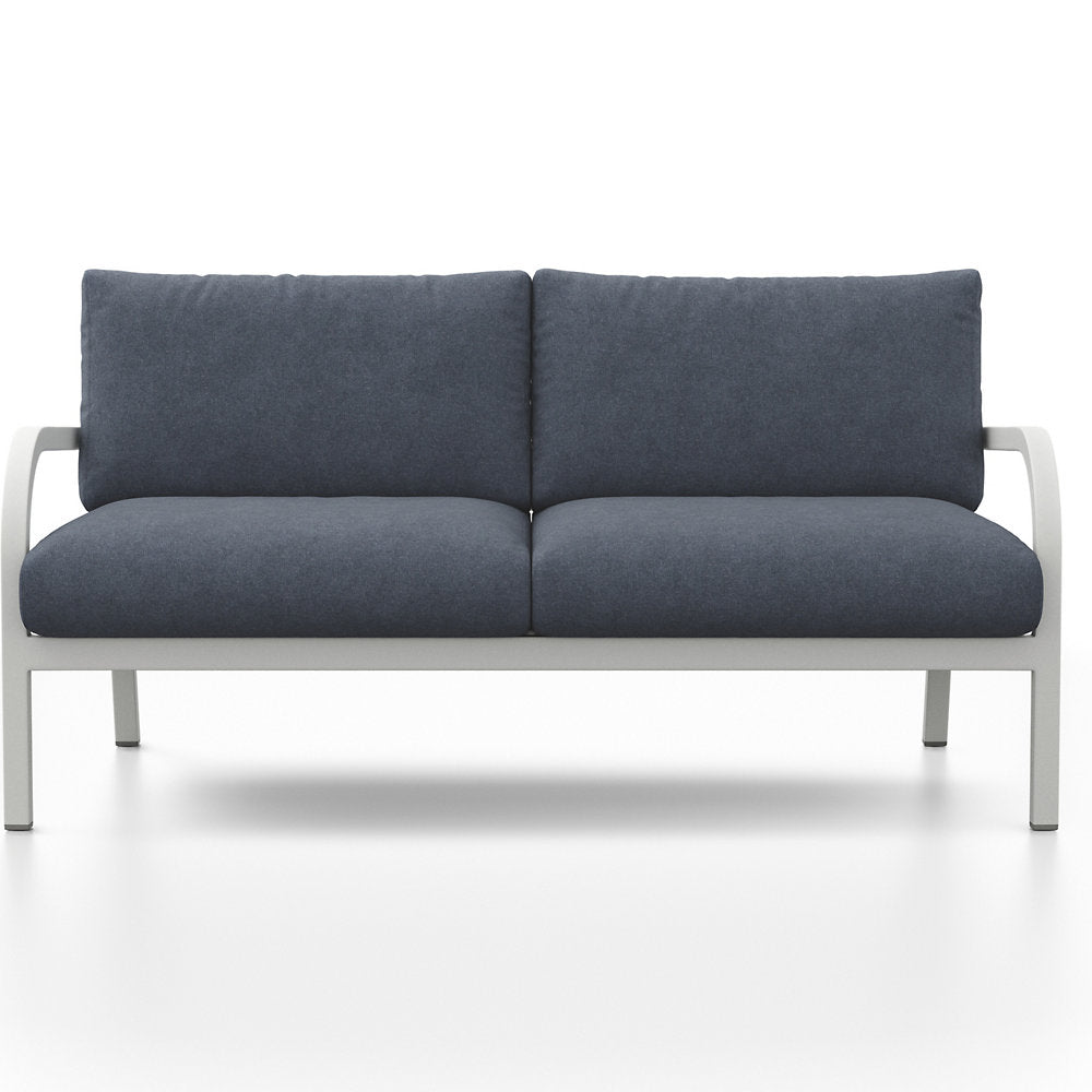 Navy Outdoor 2 Seater Sofa