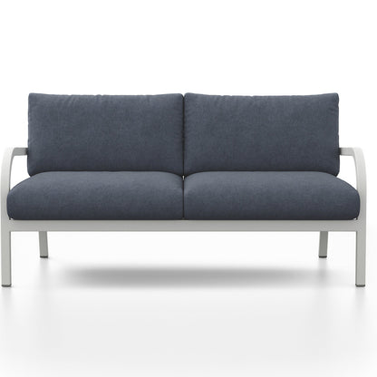 Navy Outdoor 2 Seater Sofa