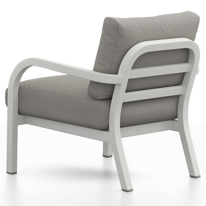 Navy Lounge Armchair