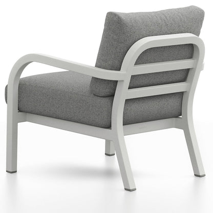 Navy Lounge Armchair