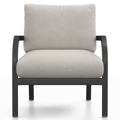 Navy Lounge Armchair