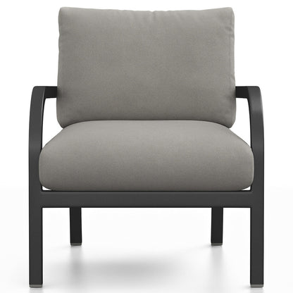 Navy Lounge Armchair