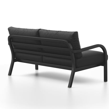 Navy 2 Seater Sofa