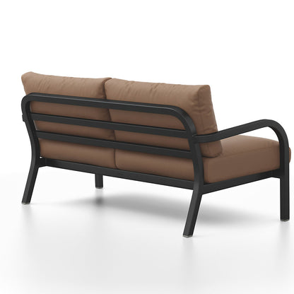 Navy 2 Seater Sofa