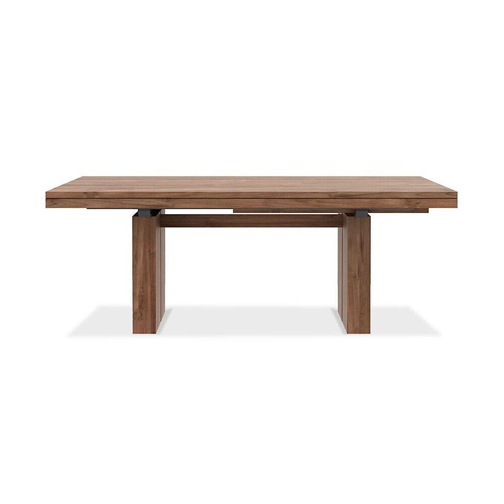 Teak Double Extendable Dining Table