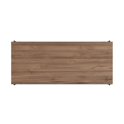 Teak Oscar Desk - 2 Drawers
