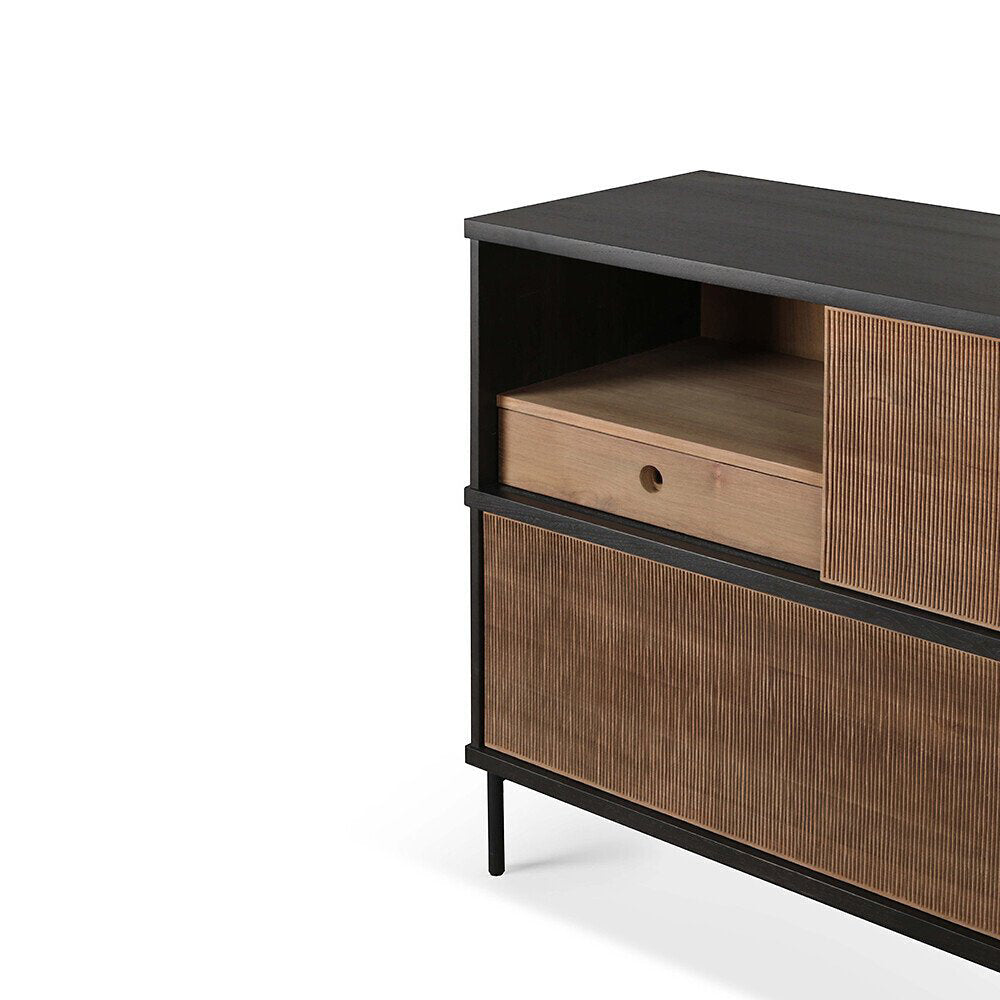 Teak Oscar Sideboard - 2 Doors - 3 Drawers