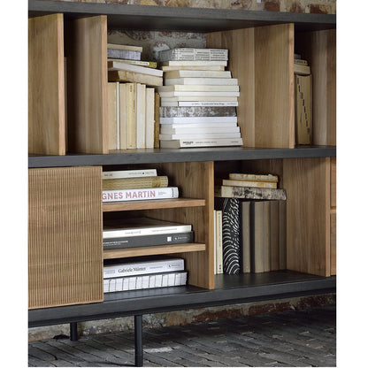 Teak Oscar Sideboard - 2 Doors - 3 Drawers