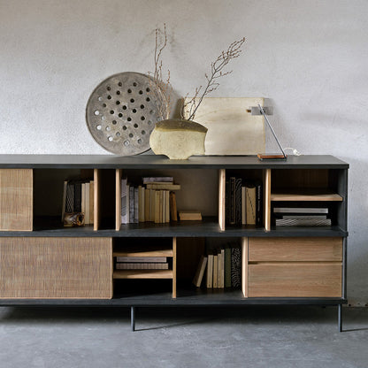 Teak Oscar Sideboard - 2 Doors - 3 Drawers