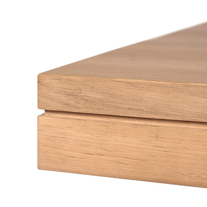 Oak Double Extendable Dining Table