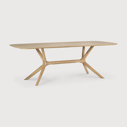 Oak X Dining Table