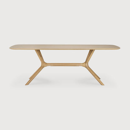 Oak X Dining Table