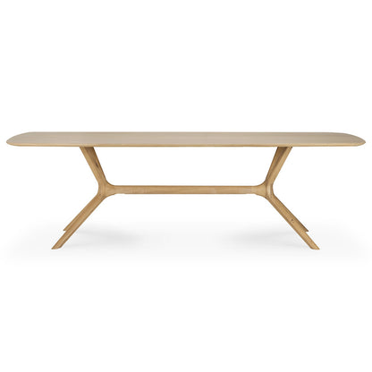 Oak X Dining Table