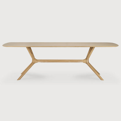 Oak X Dining Table