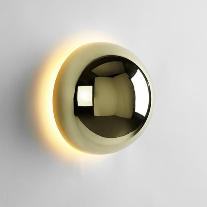 Aurum Sphere Wall Sconce ∅ 6.3″ x H 6.3″ / Dia 16cm x H 16cm / Gold / Warm Light Wall lamp