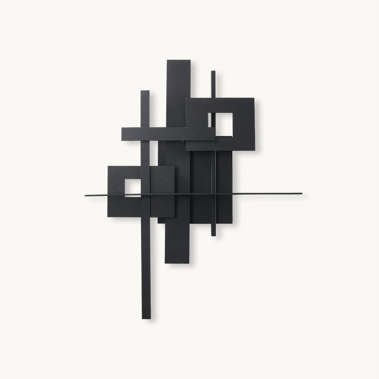 Eithne Planar Wall Lamp ∅ 18.9″ x H 23.2″ / Black / Warm Light Wall lamp