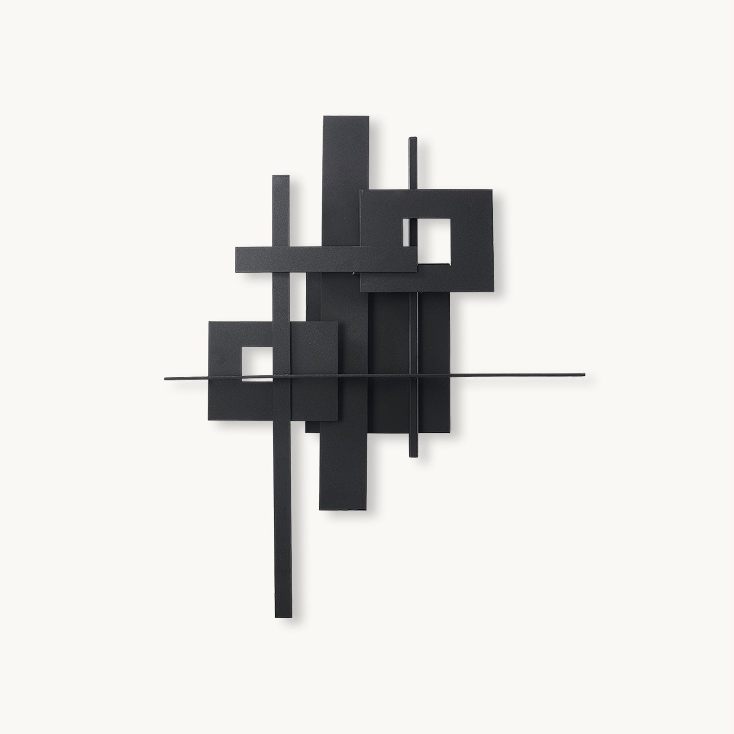Eithne Planar Wall Lamp ∅ 18.9″ x H 23.2″ / Black / Warm Light Wall lamp