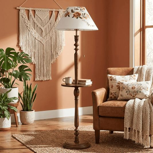 Elowen Bloom Side Floor Lamp