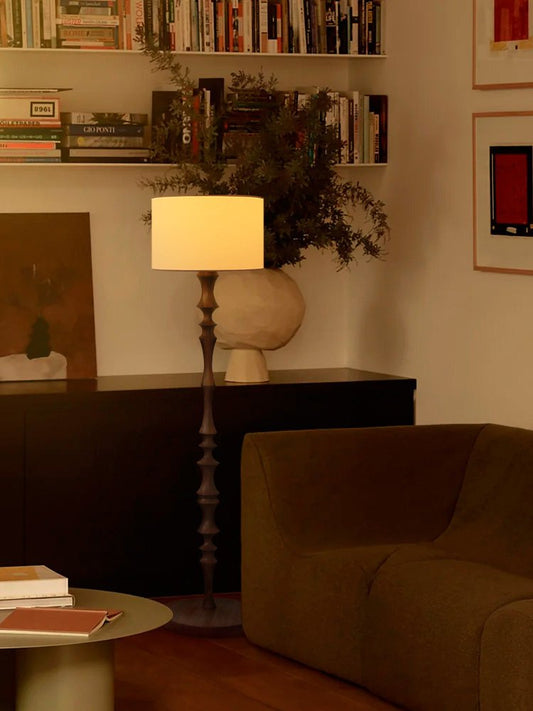 Elowen Wood Floor Lamp