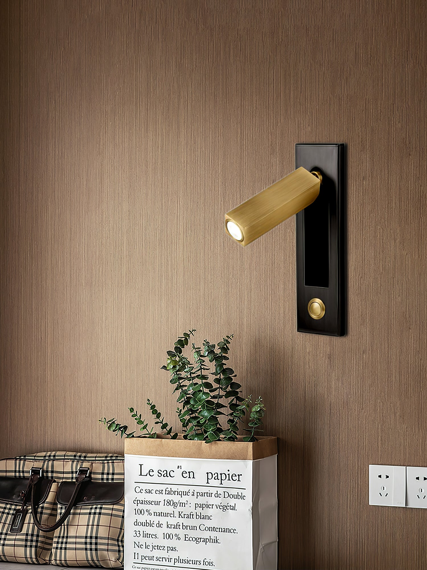 Embedded Bedside Sconce Wall lamp