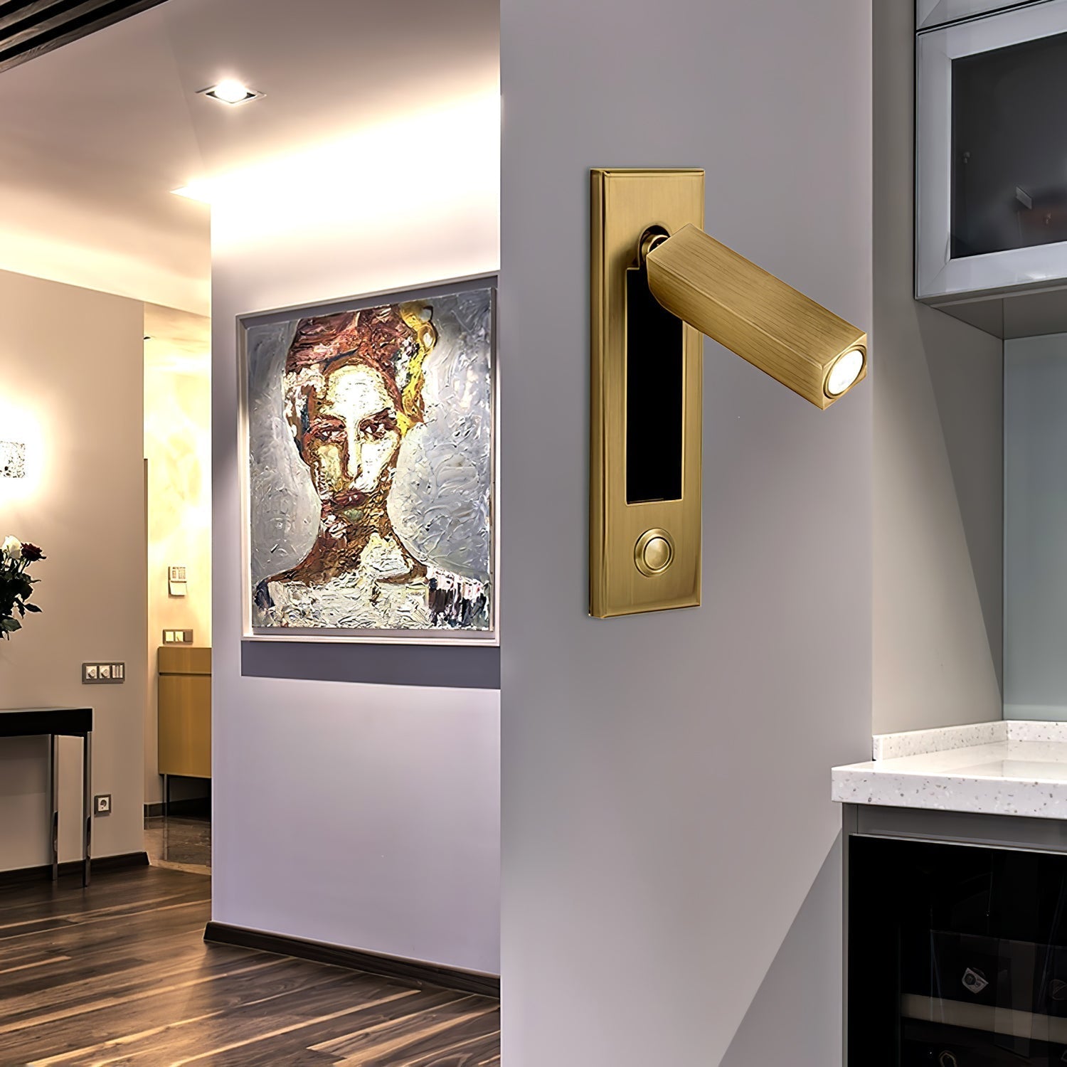 Embedded Bedside Plug-in Sconce 1001 Wall lamp