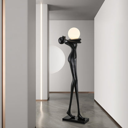 Embrace Ball Sculpture Floor Lamp Floor lamp