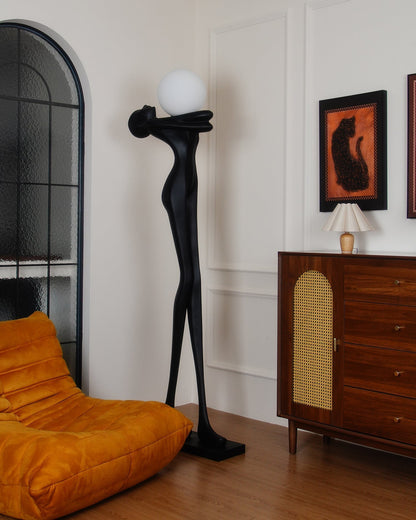 Embrace Ball Sculpture Floor Lamp Floor lamp