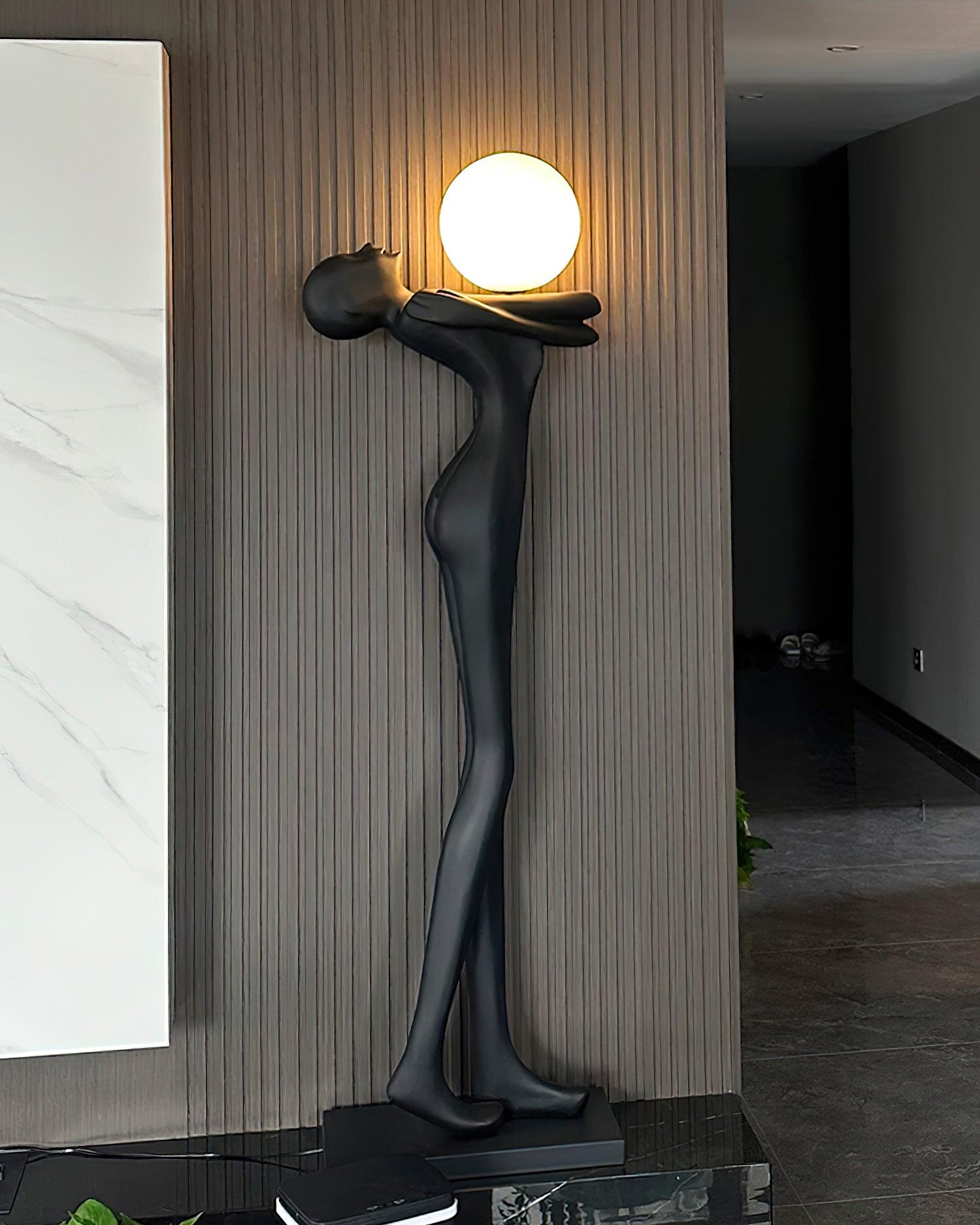 Embrace Ball Sculpture Floor Lamp Floor lamp