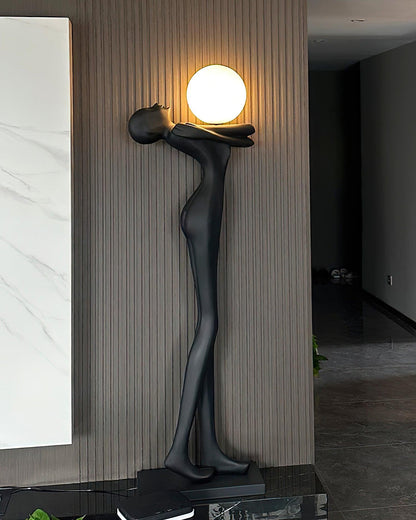 Embrace Ball Sculpture Floor Lamp Floor lamp