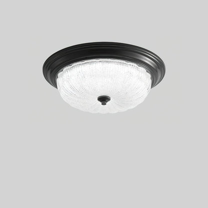Emily Ceiling Light ∅ 19.7″ x H 5.9″ / Dia 50cm x H 15cm / Black & White / Warm Light Ceiling lamp