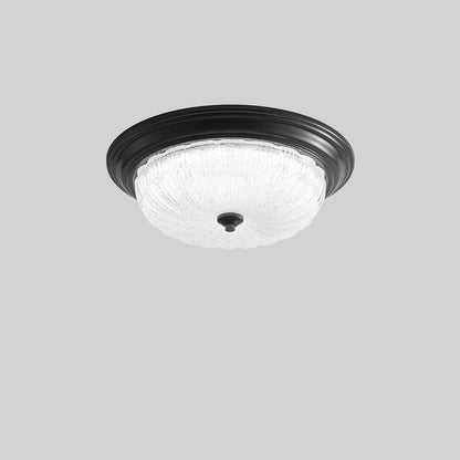 Emily Ceiling Light ∅ 15.7″ x H 5.9″ / Dia 40cm x H 15cm / Black & White / Warm Light Ceiling lamp