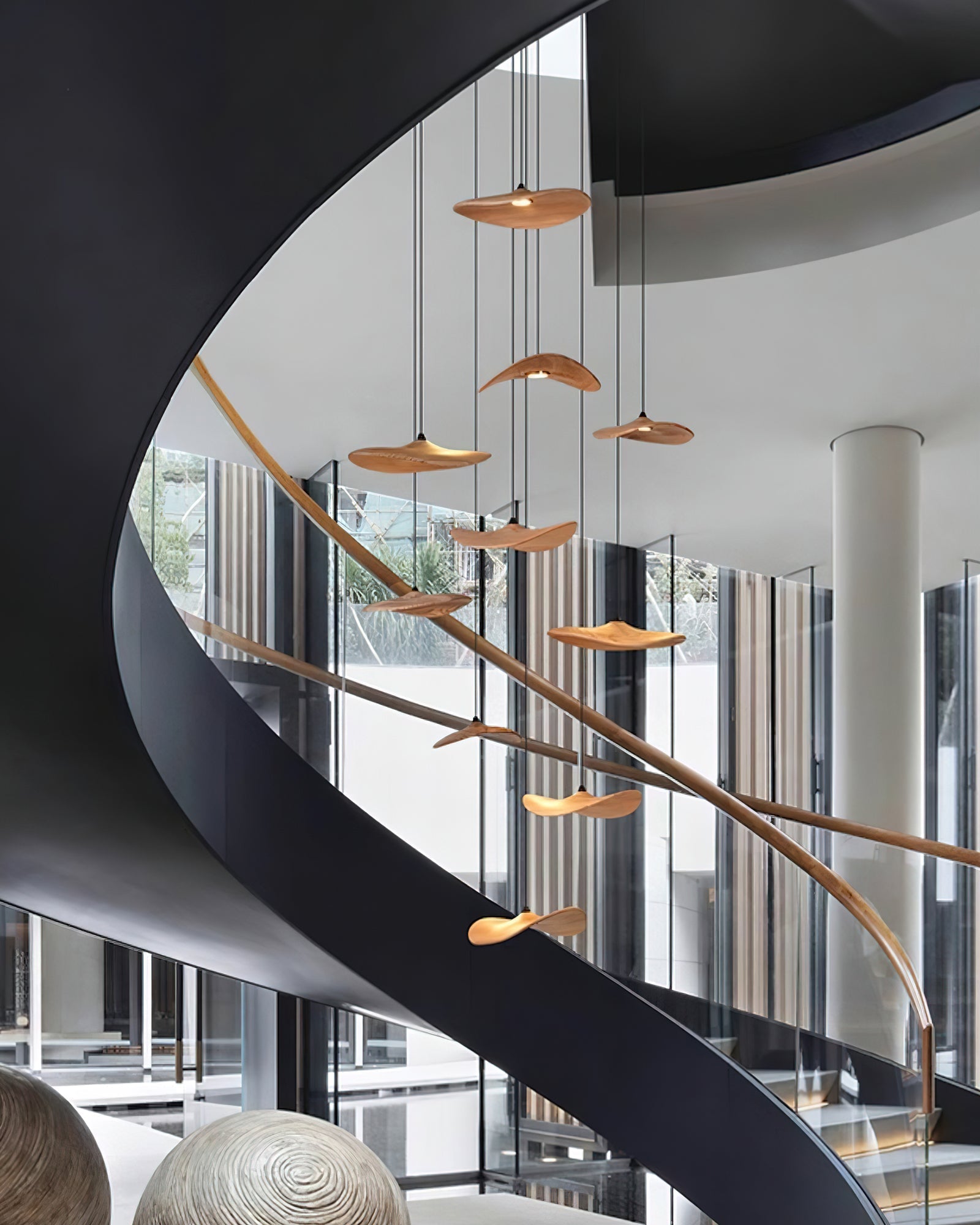 Empty Leaf Chandelier Chandelier