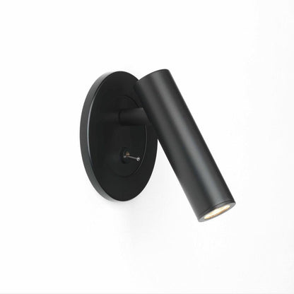 Reading Wall Lamp ∅ 3.1″ x H 4.3″ / Dia 8cm x H 11cm / Black / Warm Light Wall lamp
