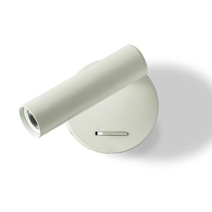 Reading LED Bedroom Wall Lamp ∅ 3.1″ x H 4.3″ / Dia 8cm x H 11cm / White / Warm Light Wall lamp