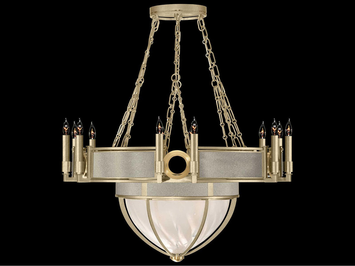 Fine Art Handcrafted Lighting Mirage 15-Light Traditional Candelabra Chandelier